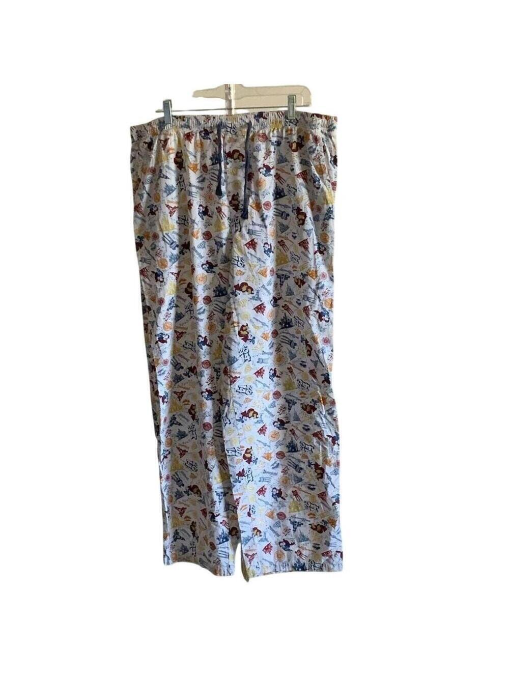 Disney 2014 Themed Lounge Pants with Drawstring Waist